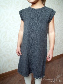 вязаное платье из Ализе Ланаголд
